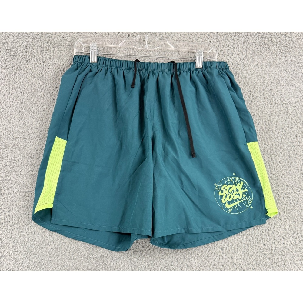 Nike Stay Lost Running Shorts Mens L Green Dri-FIT Athletic Trail DN4510-393 Gym